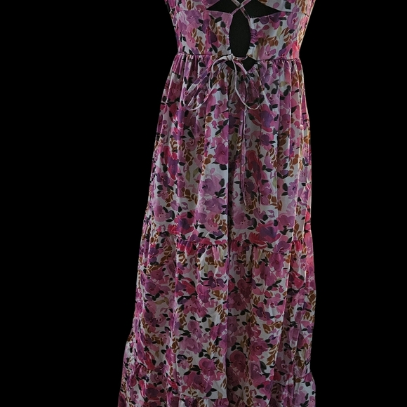 Othr Dresses & Skirts - #20 Floral Pink Maxi Dress